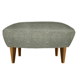 Content by Terence Conran Matador Footstool Kateri Silver